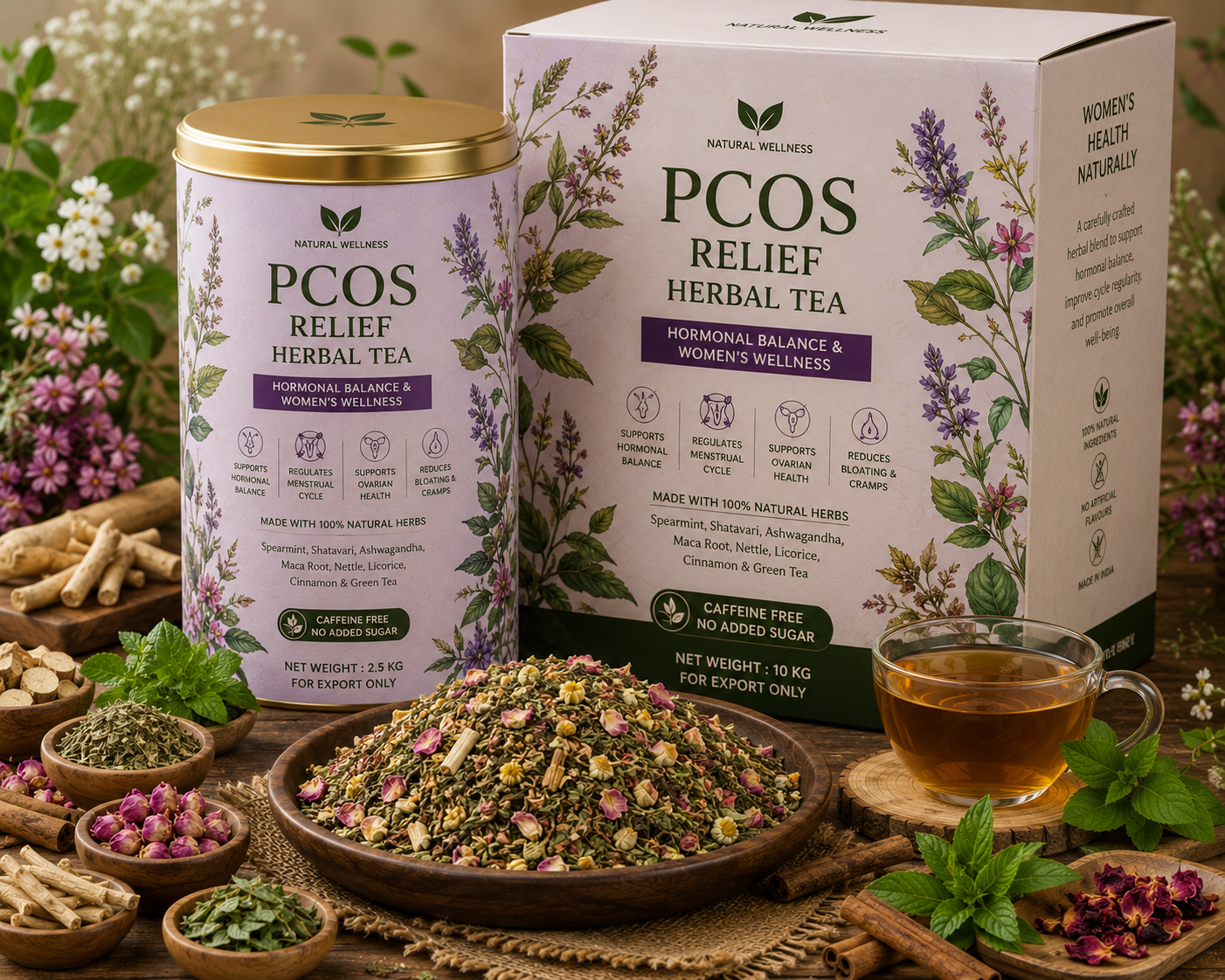 PCOS Relief Herbal Tea